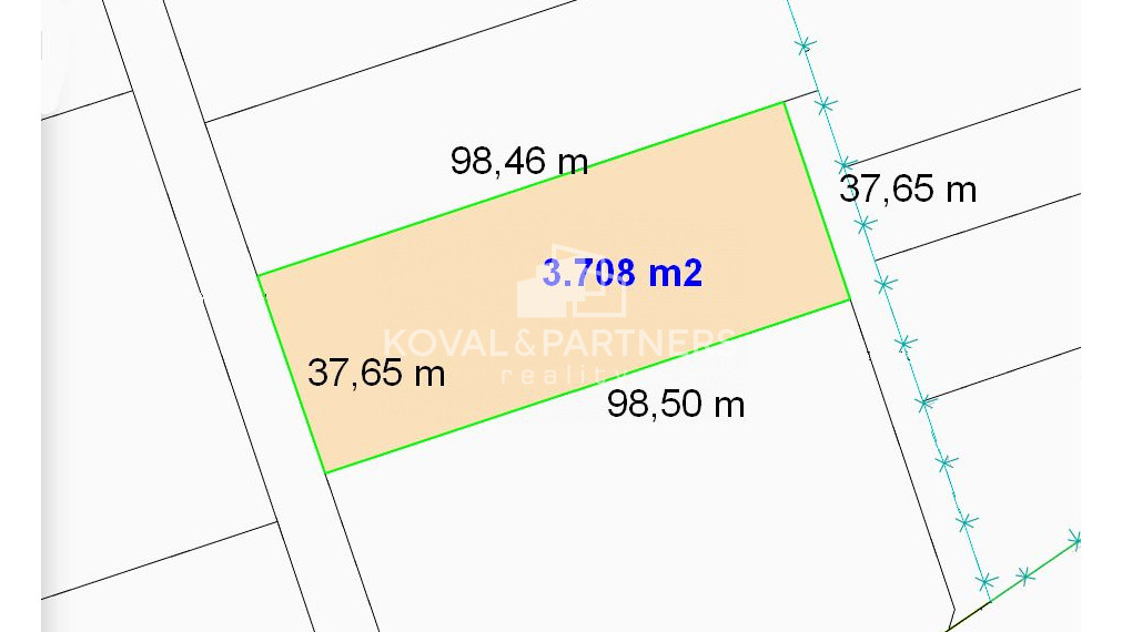 Koval & partners ponúka na predaj komerčný pozemok na Kyneku